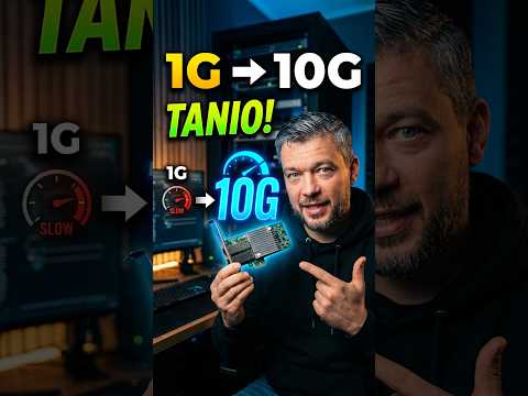 Twój internet nie potrzebuje 10G. Zrób to lepiej! 💡 #homelab #tech #shorts