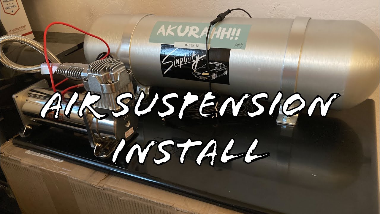 D2 AIR SUSPENSION AND VERA MANAGEMENT INSTALL ON A ACURA TL YouTube