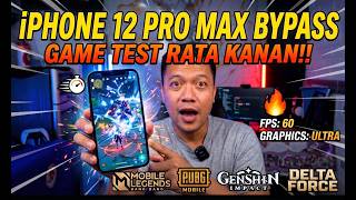 IPHONE 12 PRO MAX BYPASS GAME RATA KANAN MOBILE LEGEND, PUBG, DELTA FORCE, GENSHIN IMPACT!! screenshot 2