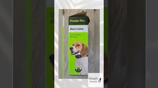 Premier Pet Battery Operated Hamane Safe Bark Collar Deterent
