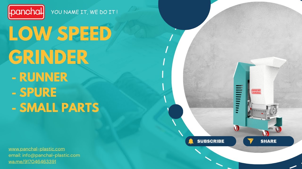 Slow Speed Granulator: Perfect for Grinding Runner