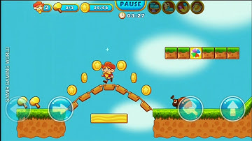 Super Jabber Jump | level 1-1 to 1-10 | Gameplay Walkthrough