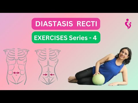 Exercises for Diastasis Recti - Beginner to intermediate Level: Part-4 - video from Momfirst