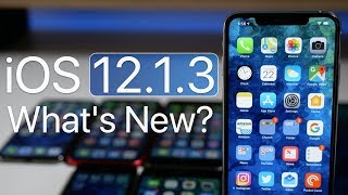 iOS 12.1.3 вышла! - Что нового?