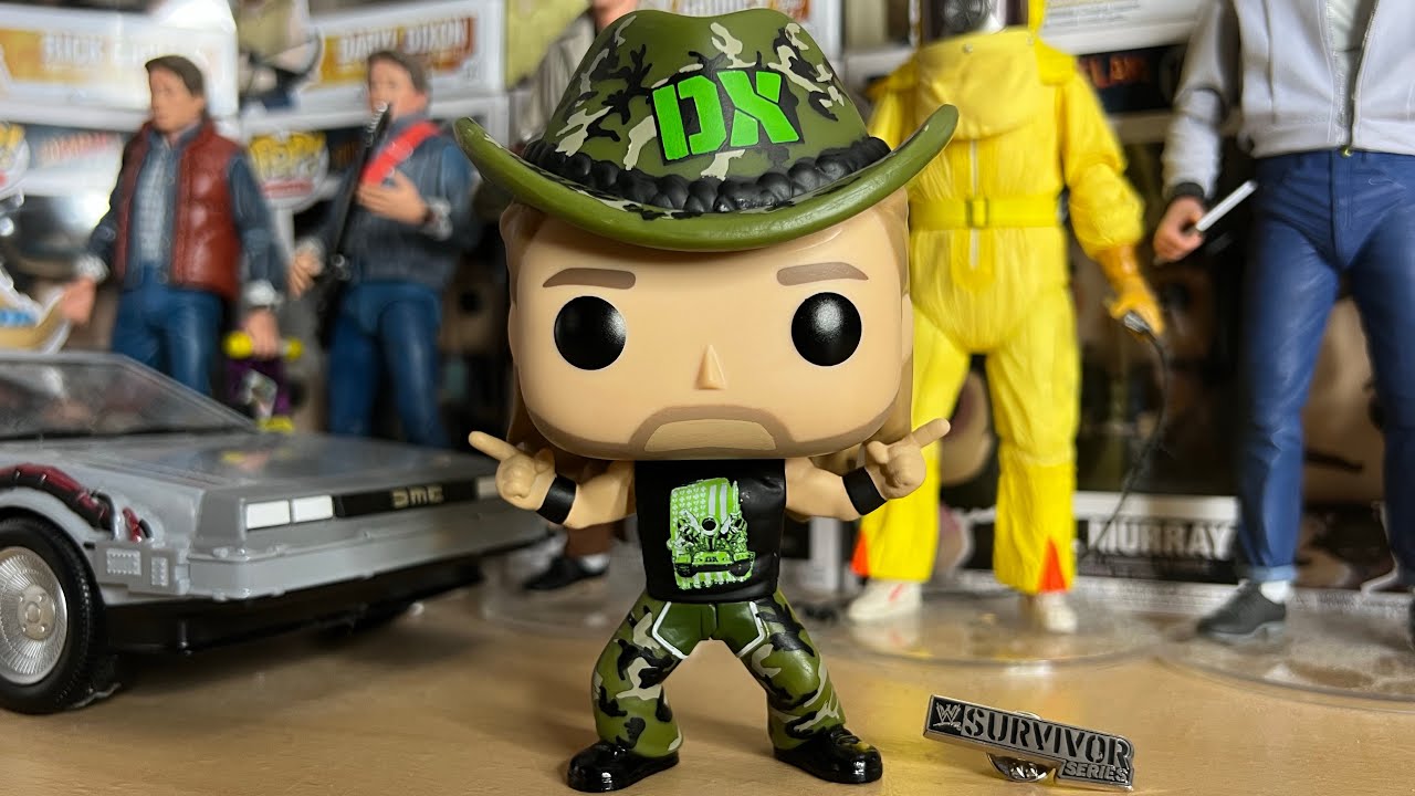 Funko Pop! WWE - GameStop Exclusive Shawn Michaels Unboxing
