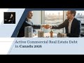 Active Commercial Real Estate Debtin Canada 2026 | Liana Michina  LianaMichina.com