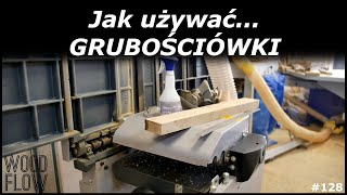 Jak używać grubościówkę | Hammer A3 41 | Przygotowanie drewna do klejenia | Bezpieczne struganie