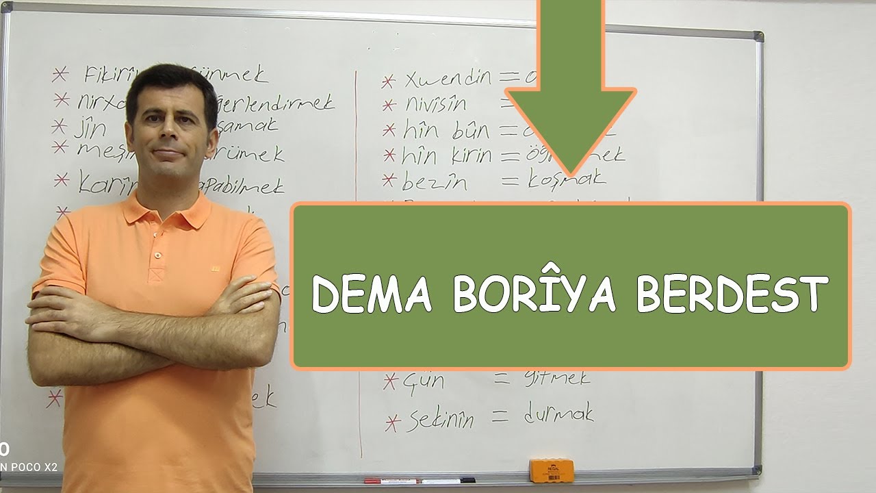 Dema borîya berdest (çîrokîya dema niha) Ders 33 /  Kürtçe şimdiki zaman hikayesi #kürtçedersleri