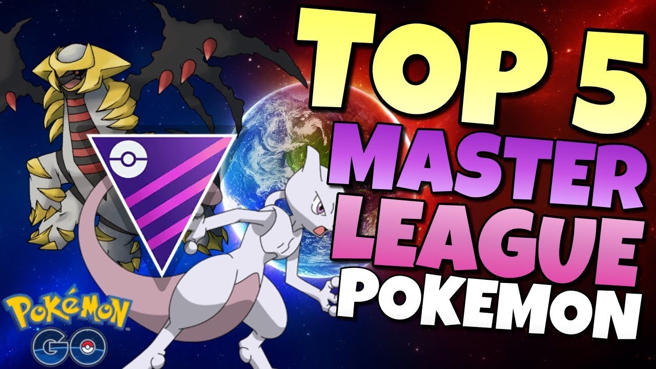 THE TOP 5 MASTER LEAGUE POKÉMON in Pokémon GO!! YouTube