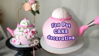 How To Make a Teapot Cake / Cake Decorating / Cake Tutorial / Amazing Cake Step By Step