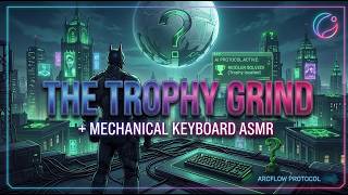 Playing Arkham Knight with a Tactical AI Overlay 🦇 (Keyboard ASMR) | Arcflow Protocol