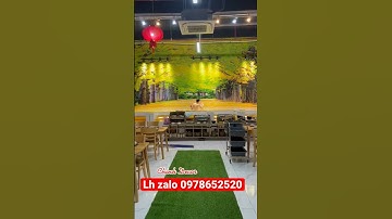 Tranh dán tường 3D phong cảnh hàng cây châu Âu khổ lớn