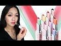 투톤 틴트 립 바 Laneige Two Tone Tint Lip Bars |ALL 8 SHADES - FULL Swatches & Review