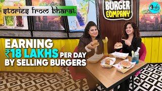 India’s First Woman-Led Burger Company Earns ₹18 Lakhs Per Day | Stories From Bharat | Curly Tales