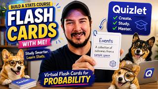 Build a Stats Course with Me! Quizlet Flashcards for Probability