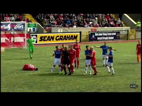 Cliftonville vs linfield 25th August 2018