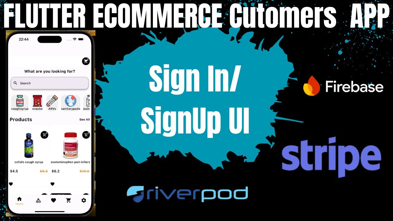 #3 Learn Flutter ecommercy app with Firebase backend and Riverpod for ...