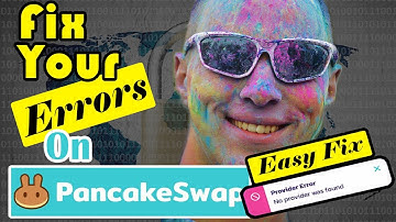 Pancake Swap Provider Error - Can