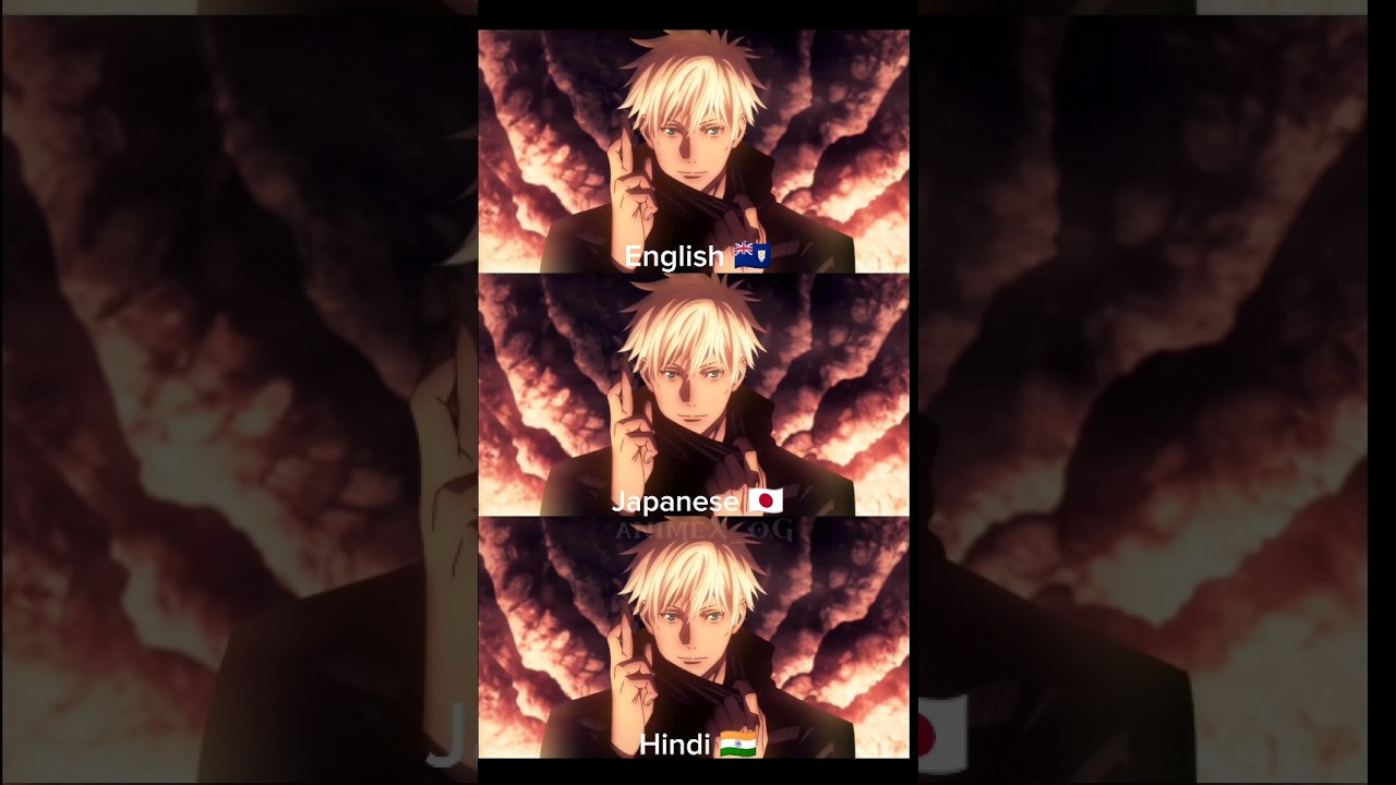 「 Ryōiki Tenkai With different Voice 🥵」#jujutsukaisen #manga #dubbing #jjkedit - youtube