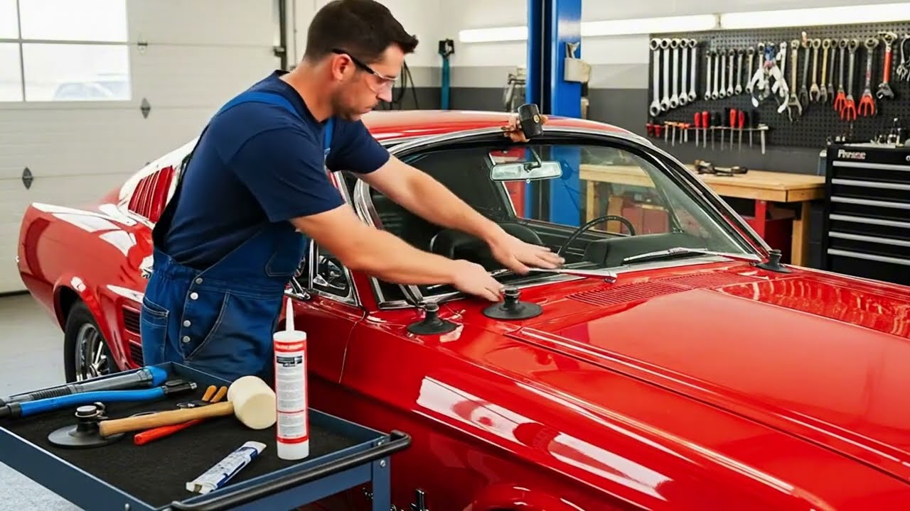 Abounded 1967 Ford Mustang Car Restoration 