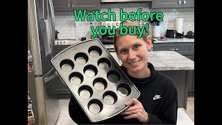 Wilton Muffin Pan Review | 12 Cups | Non-Stick Material