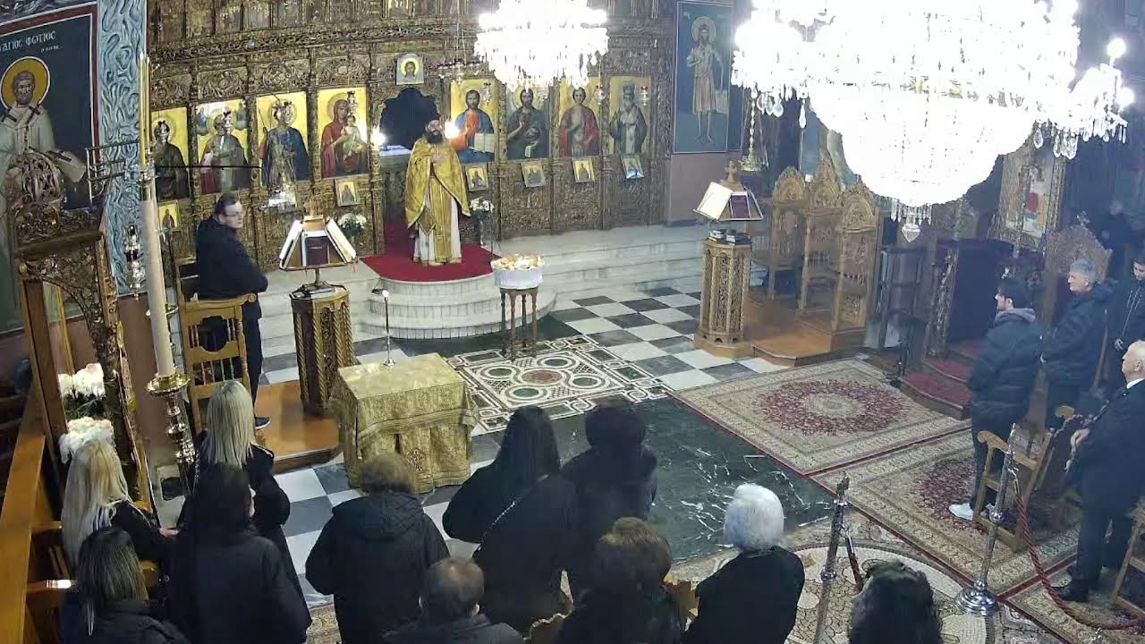 28.2.2026 - 0ΡΘΡΟΣ & ΘΕΙΑ ΛΕΙΤΟΥΡΓΙΑ - ΑΝΑΜΝΗΣΗ ΔΙΑ ΚΟΛΛΥΒΩΝ ΘΑΥΜΑΤΟΣ ΑΓΙΟΥ ΘΕΟΔΩΡΟΥ ΤΟΥ ΤΗΡΩΝΟΣ