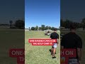 Football TRICKSHOT on golf cart! 😱 #shorts
