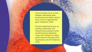 Servant Leadership vs. Transformational Leadership