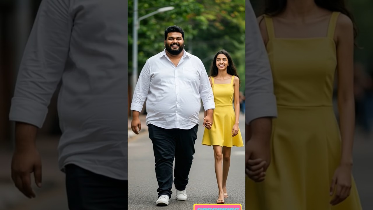 Fat Husband & Slim Wife Mocked, Then Fitness Struggle 💪 | 