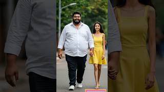 Fat Husband & Slim Wife Mocked, Then Fitness Struggle