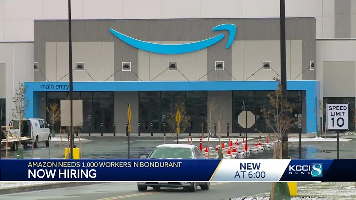 Amazon to hire more than 1,000 people at Bondurant...