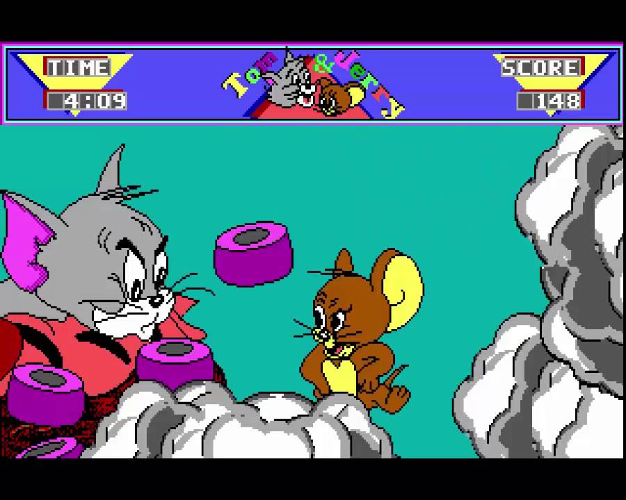 Tom and Jerry MSDOS Gameplay Catastrophe YouTube