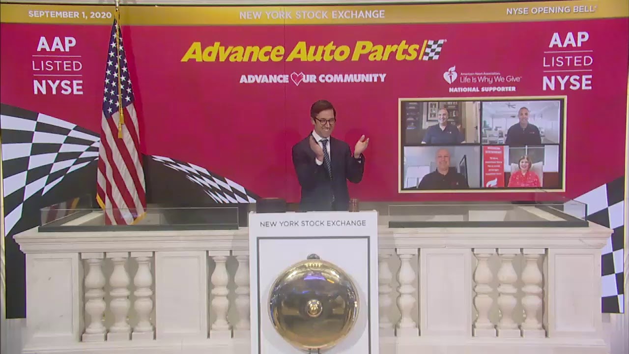 Advance Auto Parts, Inc. (NYSE AAP) Virtually Rings The Opening Bell