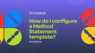 How do I configure a Method Statement template