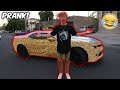 They Wrapped My ENTIRE Car... (PRANK)