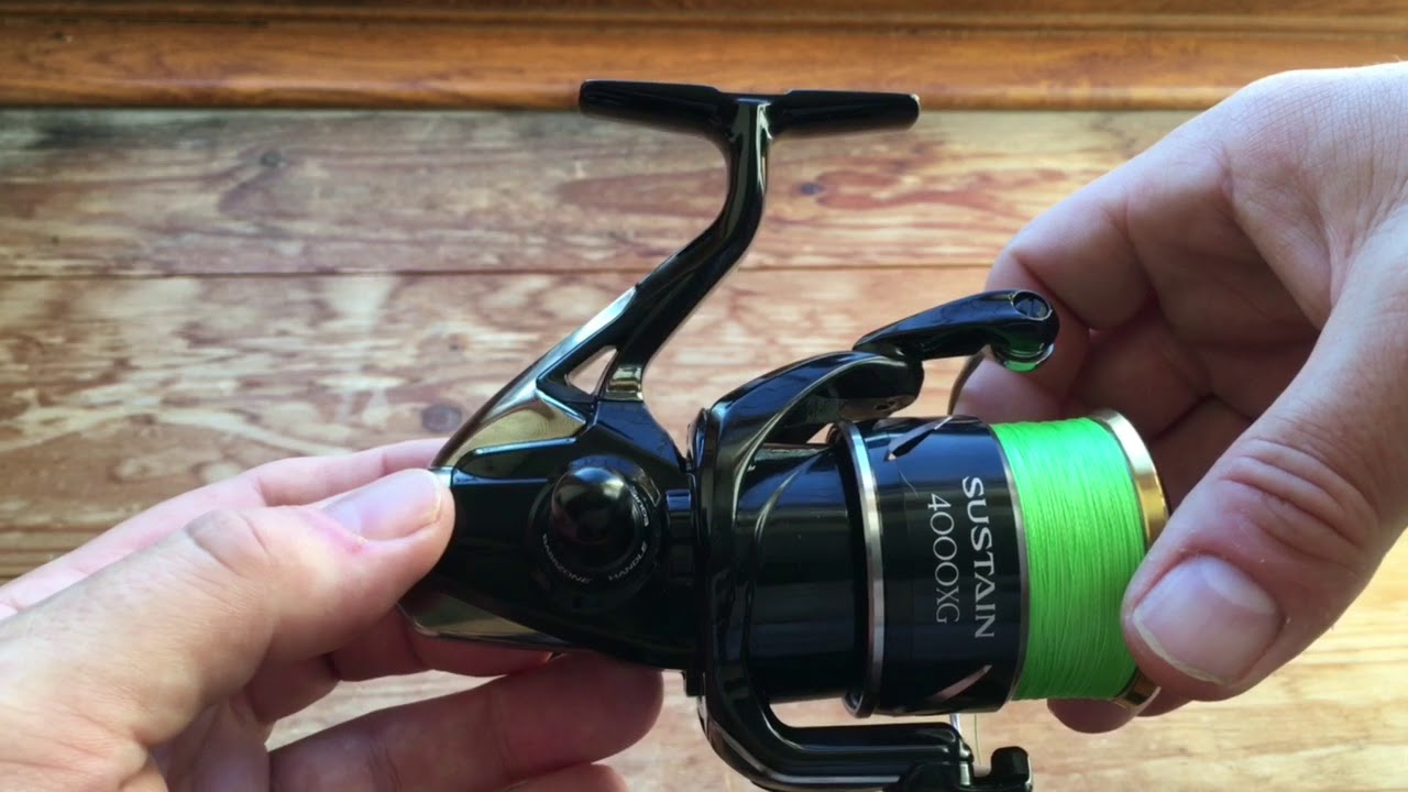 Shimano Sustain 4000XGFI reel review (MY2017) 