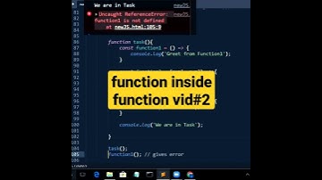 function inside function | javascript tutorial #shorts #html #javascript #vid2