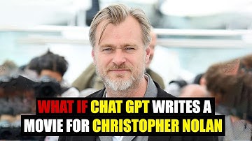 Christopher nolan reacts on chat GPT about a movie plot #christophernolan #chatgpt
