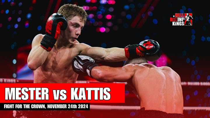 HELL Boxing Kings Nikolaos Kattis vs Soma Mester - Quarterfinals 3.