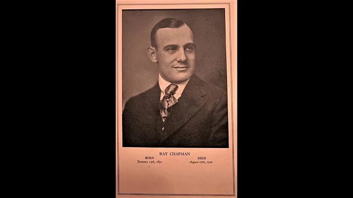 Ray Chapman Only MLB Baseball Player Killed by a P...