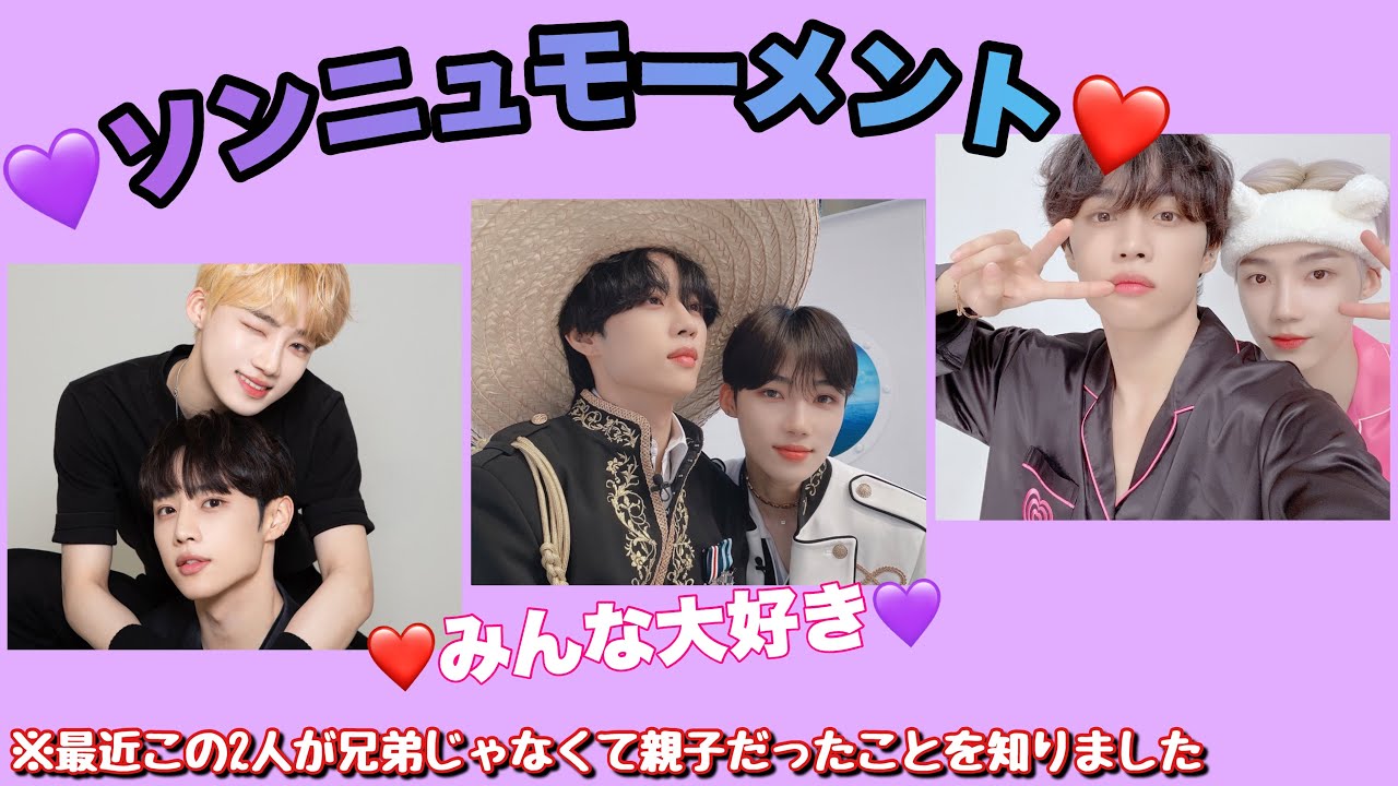 喧嘩はしていないソンニュモーメント＋α