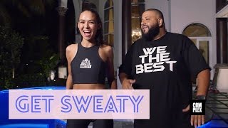 DJ Khaled Teaches Us the Keys to a Perfect Workout on Get Sweaty With Emily Oberg