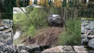 #100. Toyota Land Cruiser 105 преодолевает болото #100. Toyota Land Cruiser 105 преодолевает болото