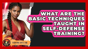 What Are the Basic Techniques Taught in Self-Defense Training? - Fighting Arts Lab