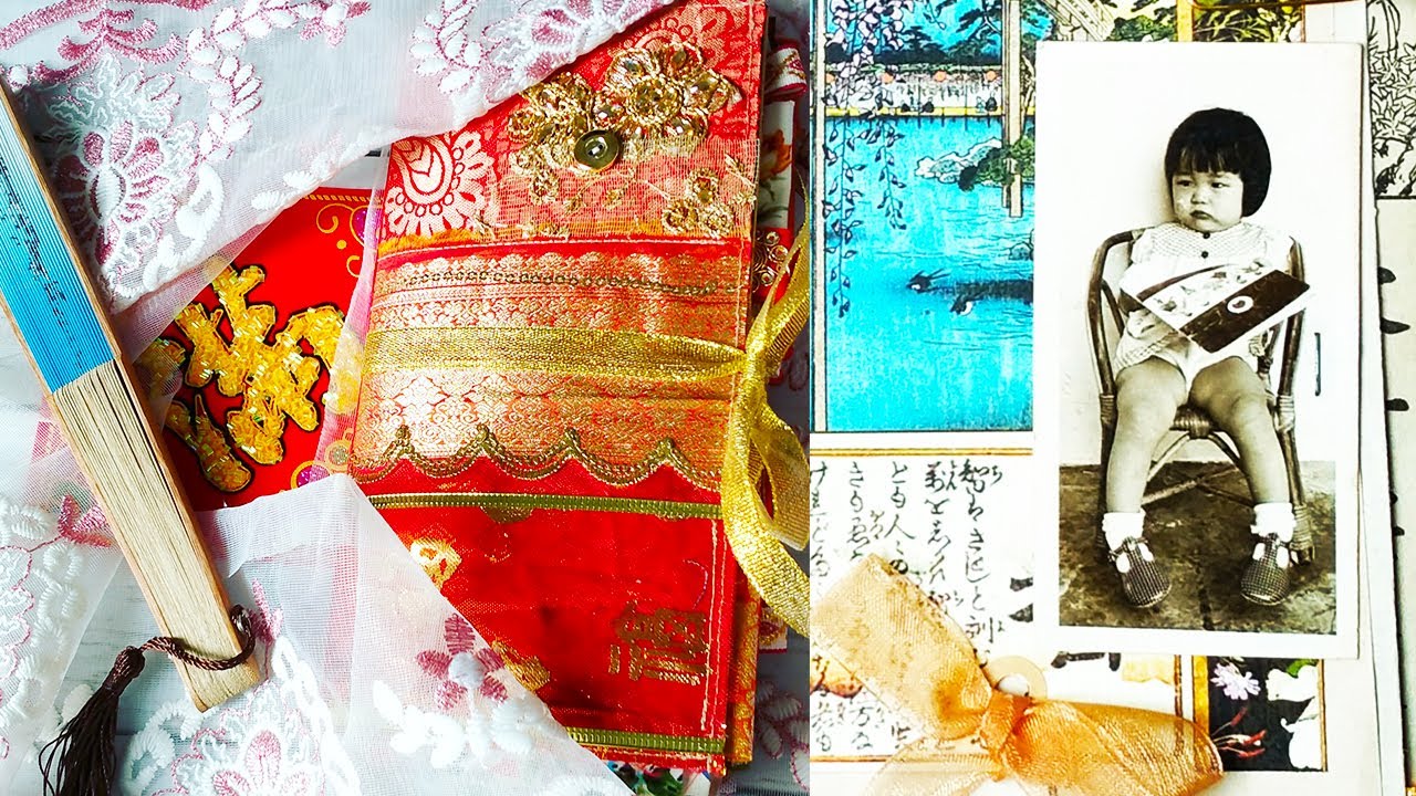 Vintage Asian Junk Journal for Chinese New Year - YouTube