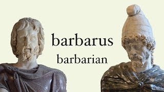 Barbarians, Those Who Say Blah
The word barbarian was coined by the Greeks to cover all people who didnt speak Greek, even though you may think it refers to cities, laws, or even a particular preference for drink. The thing is, the Greeks even felt that the Latin speaking Romans were barbarians. That is, until they were conquered by them. Barbarians, Those Who Say Blah