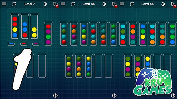 Ball Sort Puzzle - Color Sorting Games Gameplay #1 All Levels (Android, IOS)