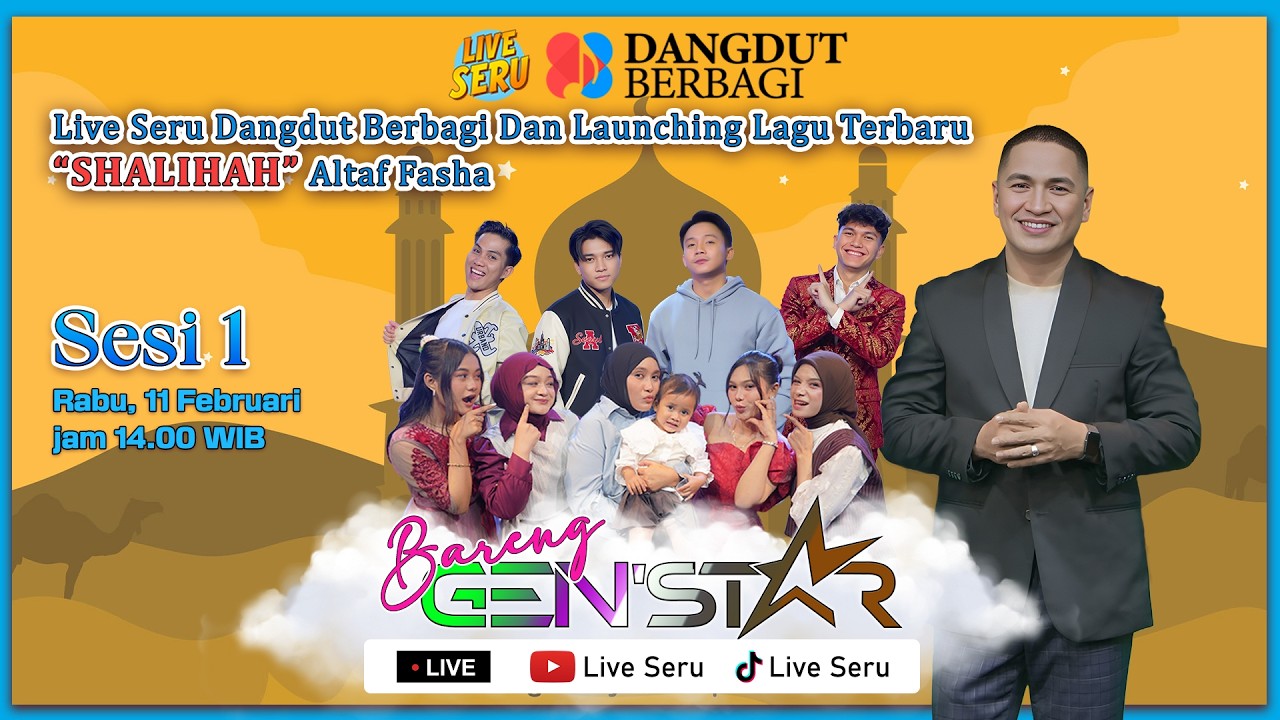 🔴 LIVE SERU DANGDUT BERBAGI DAN LAUNCHING LAGU TERBARU 