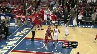 76Ers Rookie Nikola Vucevic Half Time Buzzer Beater
