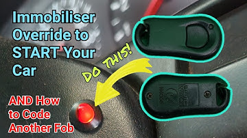 Hoe u het automatische startonderbrekingssysteem handmatig kunt omzeilen om uw auto te starten en...